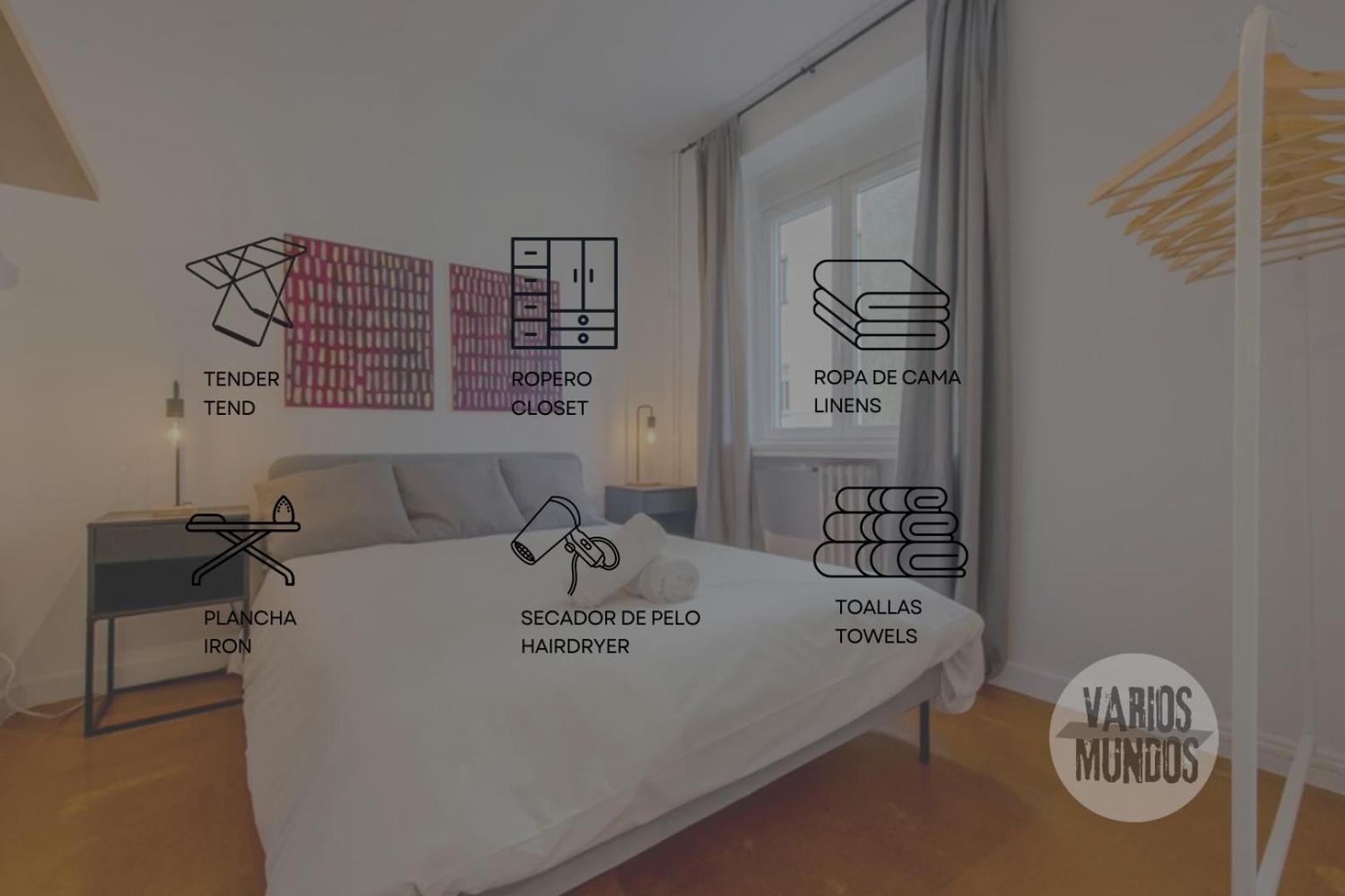 Classic Apt 7Pax En La Latina-Centro De Madrid Exterior photo